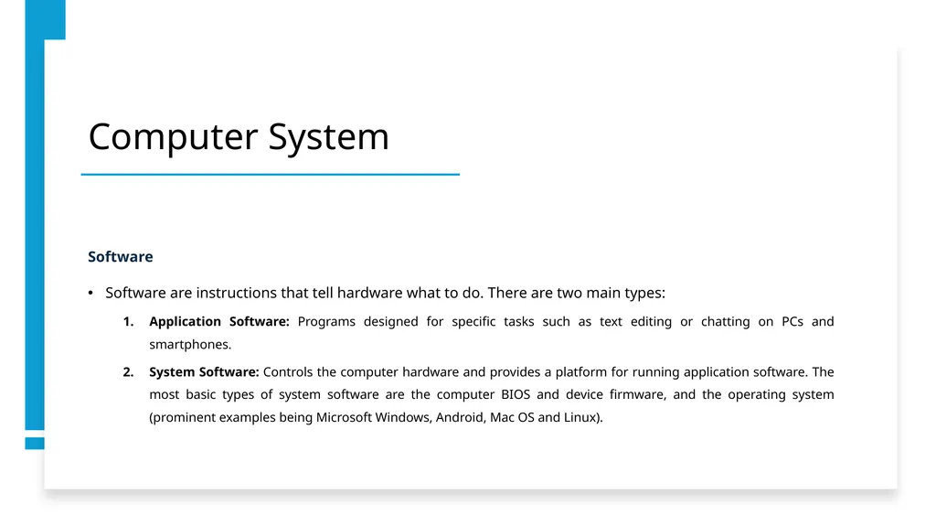 Computer Fundamentals مرحلة اولى Introduction to - slide 13 of 24