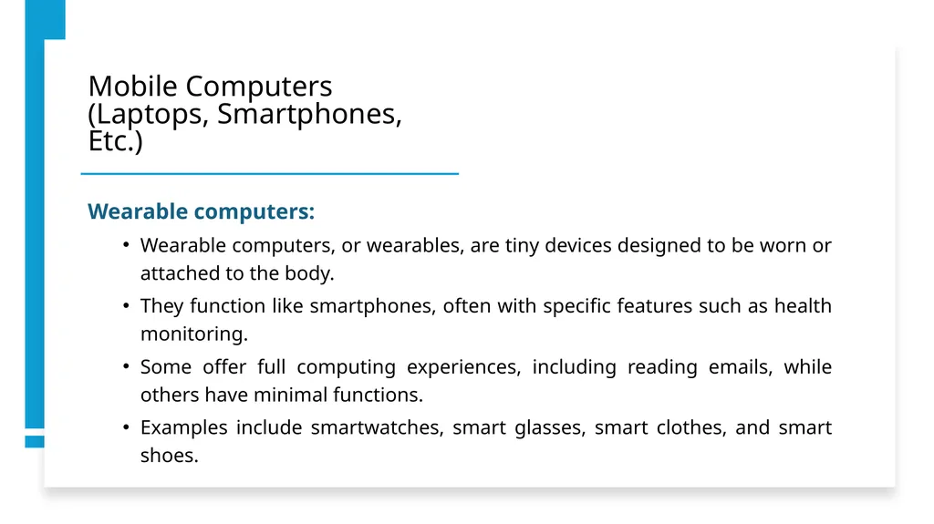 Computer Fundamentals مرحلة اولى Introduction to - slide 21 of 24