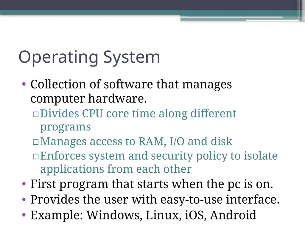 General Computer Knowledge COE 201- Computer - slide 18 of 18