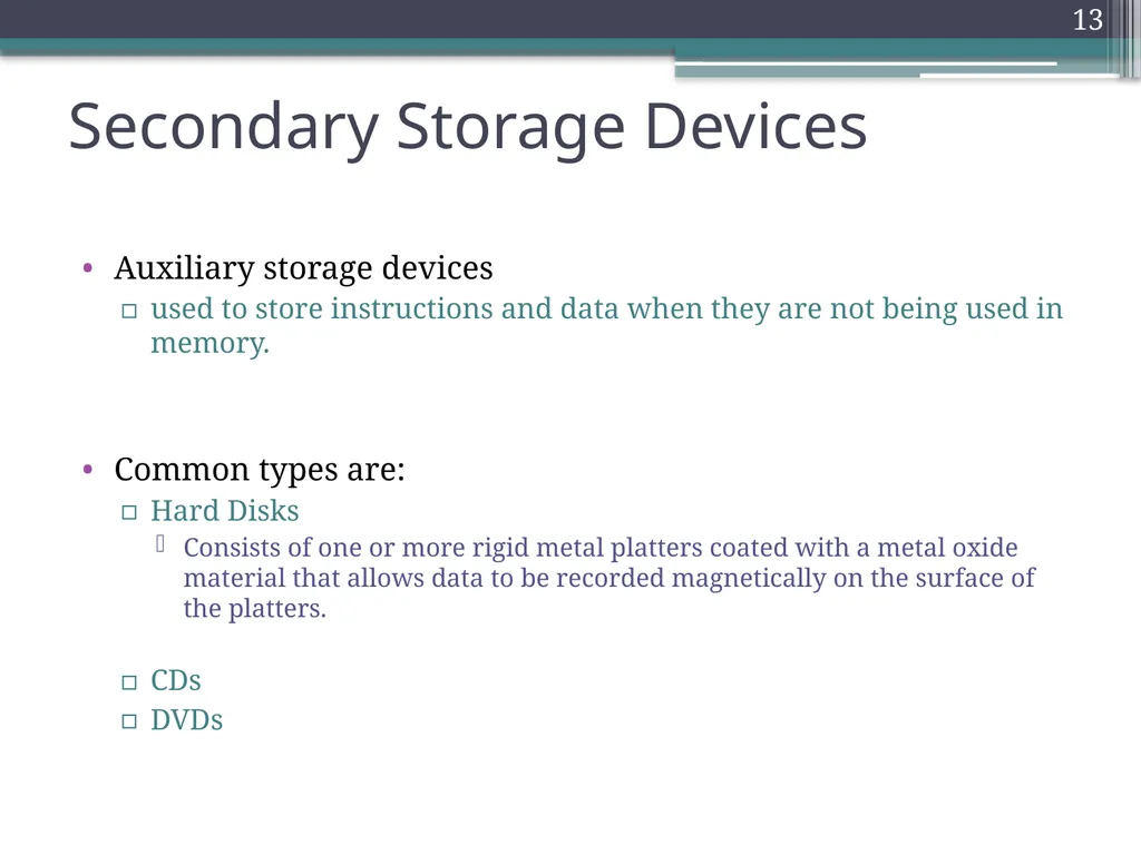 General Computer Knowledge COE 201- Computer - slide 13 of 18
