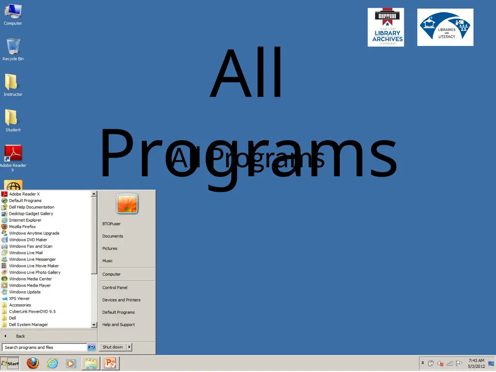 1.2 Computer Basics Learning Goals Describe why - slide 33 of 36