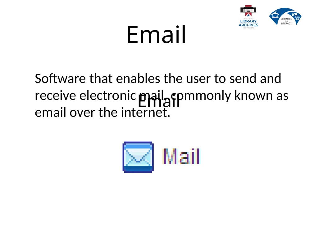 1.2 Computer Basics Learning Goals Describe why - slide 27 of 36