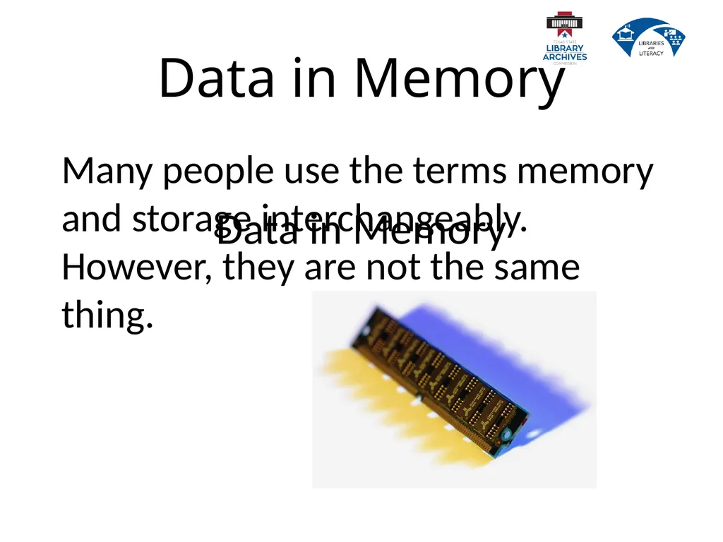 1.2 Computer Basics Learning Goals Describe why - slide 8 of 36