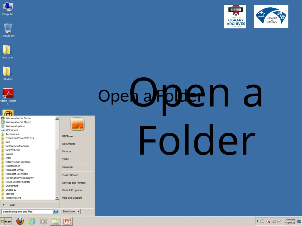 1.2 Computer Basics Learning Goals Describe why - slide 35 of 36