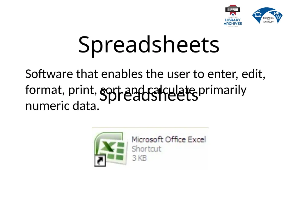 1.2 Computer Basics Learning Goals Describe why - slide 25 of 36