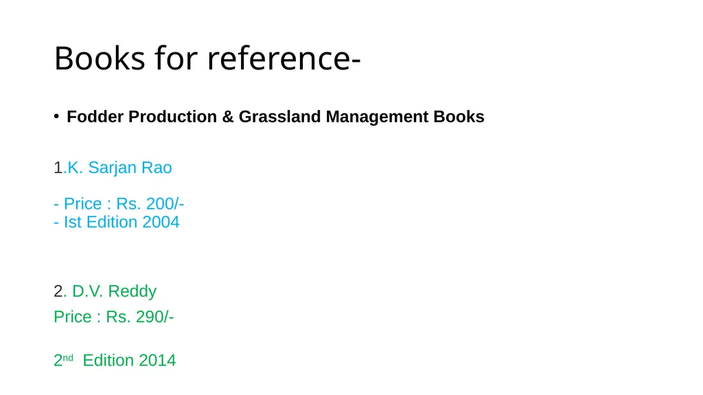 LPM (Unit-2) Fodder Production and Conservation - slide 11 of 11