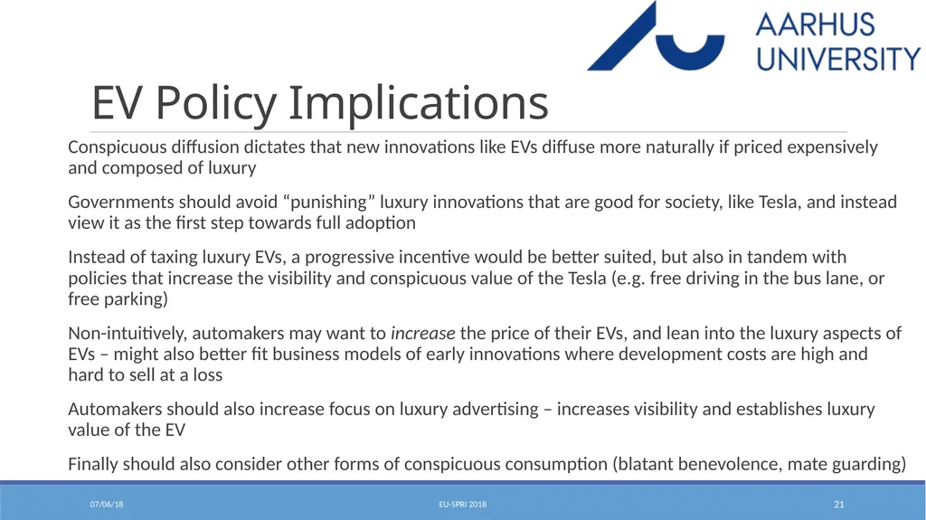 Conspicuous Diffusion: Theorizing How Status - slide 21 of 23