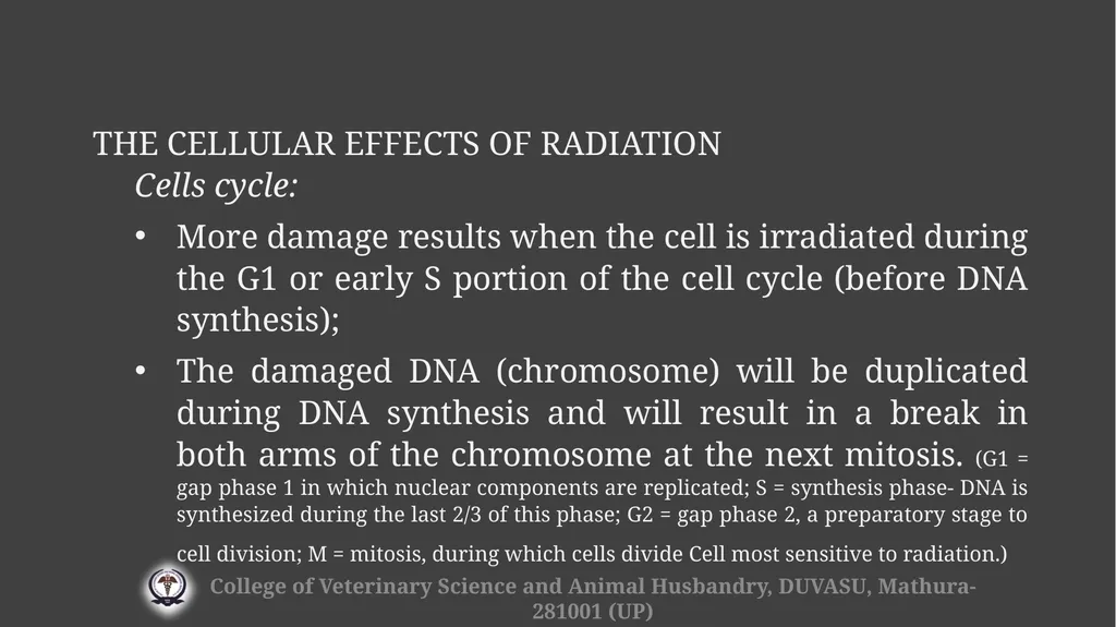 Radiation hazards & safety Gulshan Kumar MVSc, PhD - slide 14 of 29