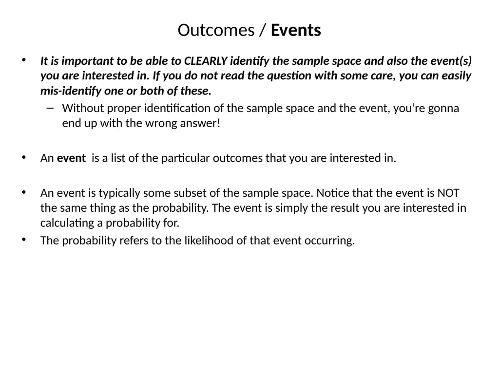 Introduction to Probability Learning Objectives By - slide 11 of 18