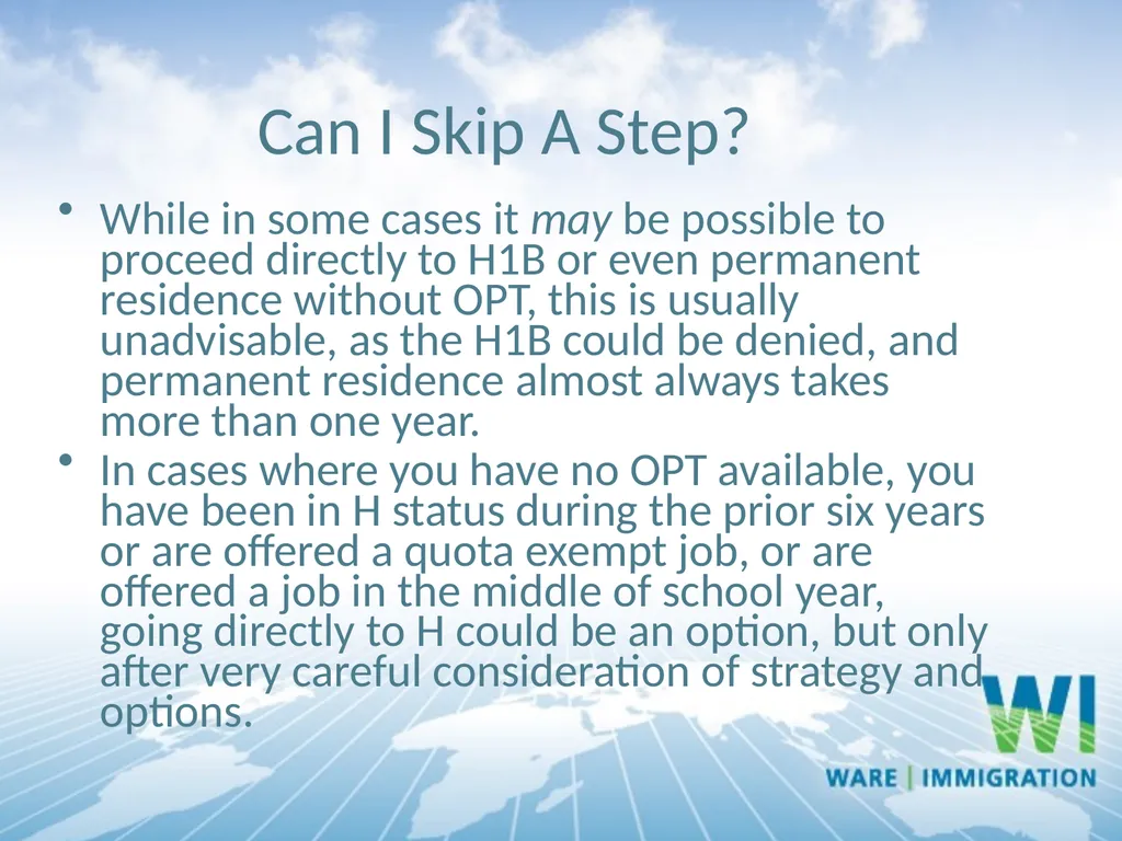 Post Graduation Employment Options for Students - slide 6 of 55
