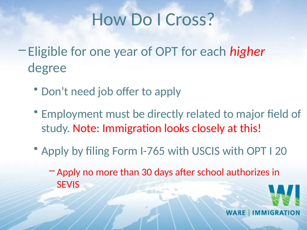 Post Graduation Employment Options for Students - slide 8 of 55