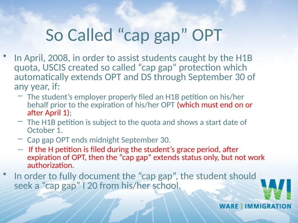 Post Graduation Employment Options for Students - slide 24 of 55