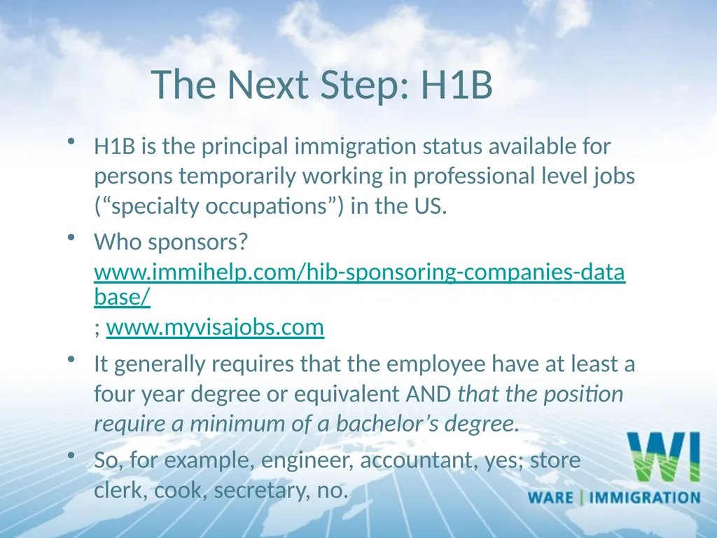 Post Graduation Employment Options for Students - slide 12 of 55