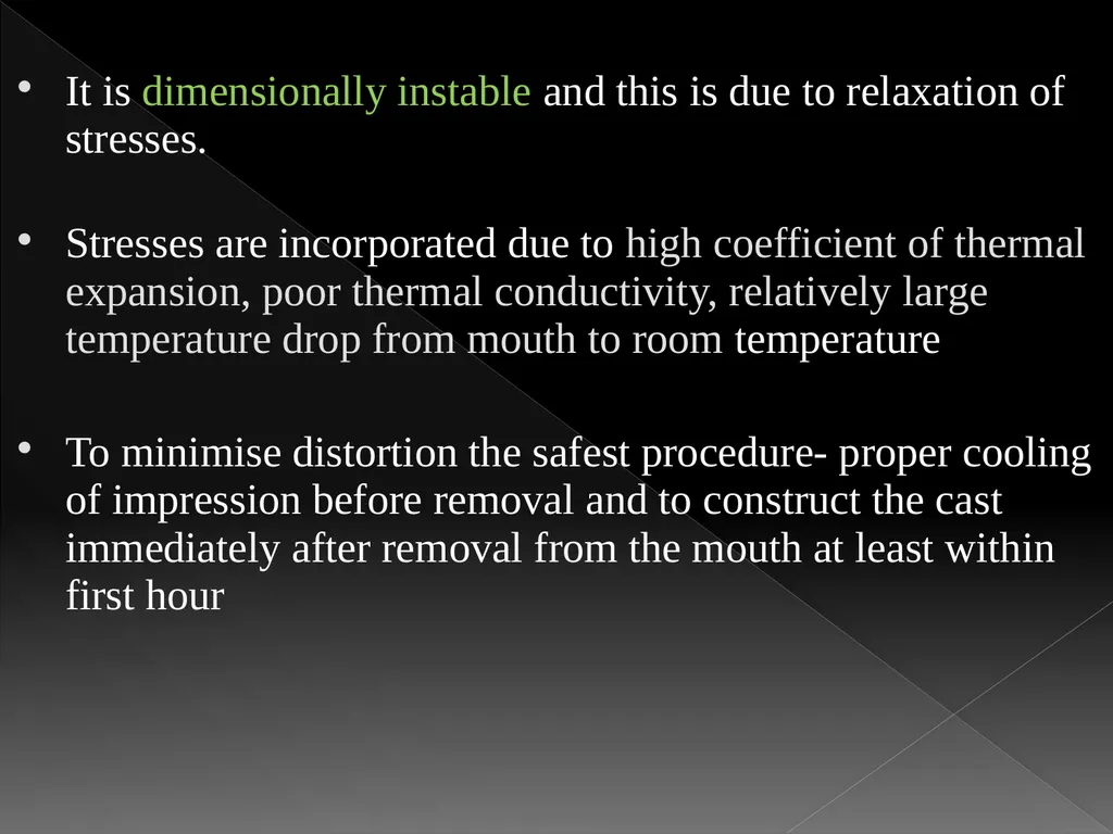 Impression Compound SIBAR INSTITUTE OF DENTAL - slide 8 of 17