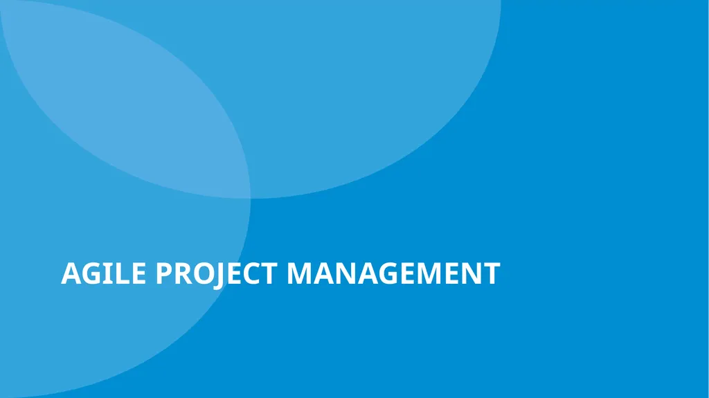 Project Management Advanced Topics In Planning And - slide 4 of 33