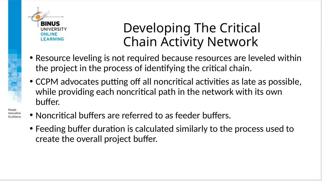 Project Management Advanced Topics In Planning And - slide 24 of 33