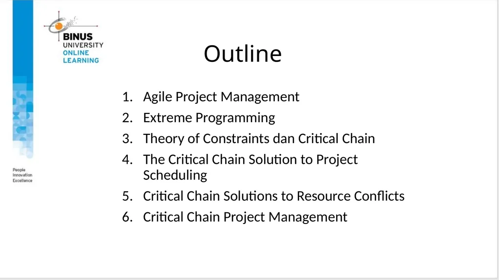 Project Management Advanced Topics In Planning And - slide 3 of 33