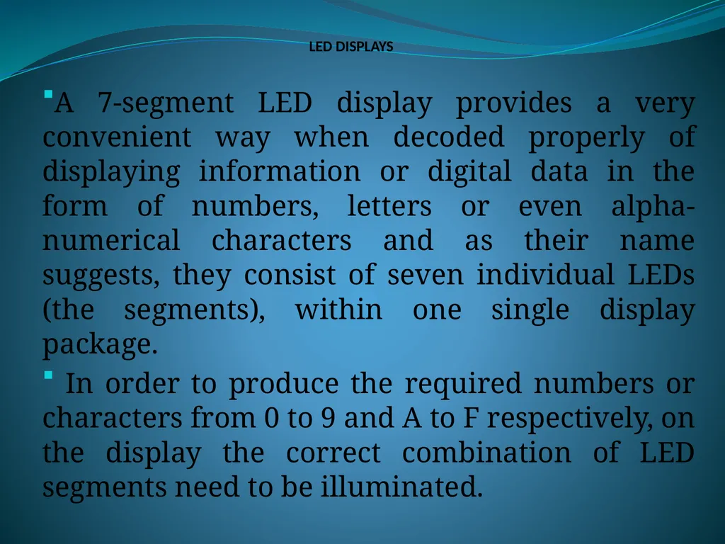 LIGHT EMMITING DIODE(LED) INTRODUCTION The “Light - slide 20 of 26