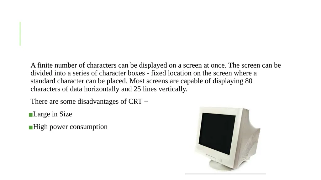 COMPUTER INPUT DEVICES Following are some of the - slide 21 of 49