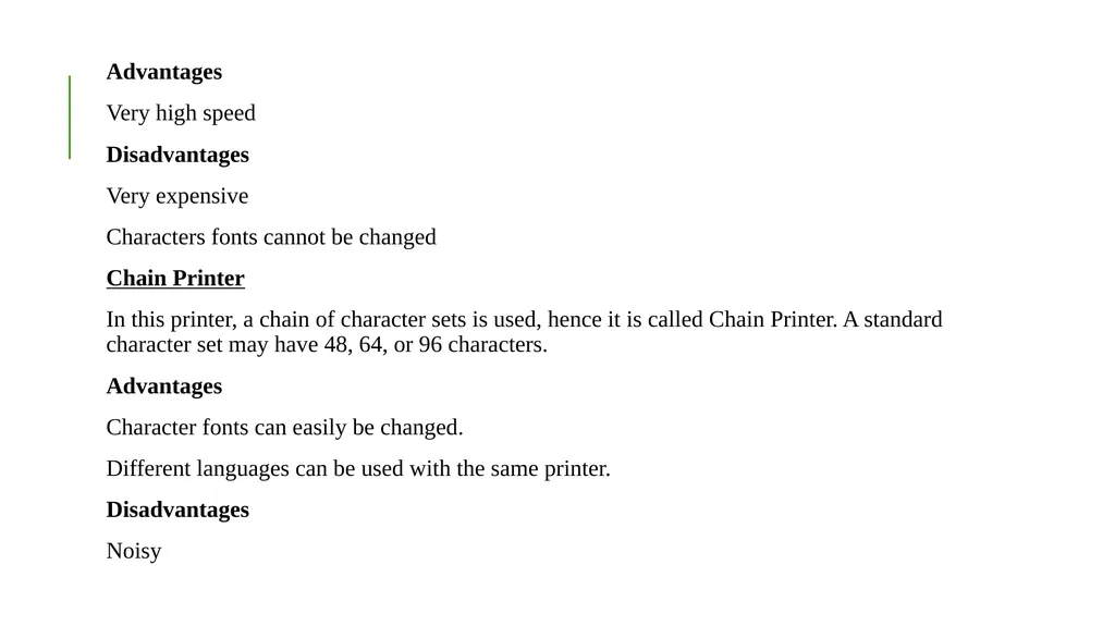 COMPUTER INPUT DEVICES Following are some of the - slide 43 of 49