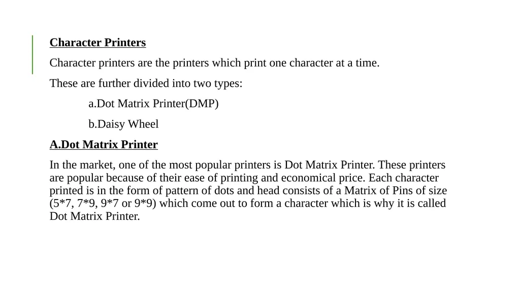 COMPUTER INPUT DEVICES Following are some of the - slide 39 of 49