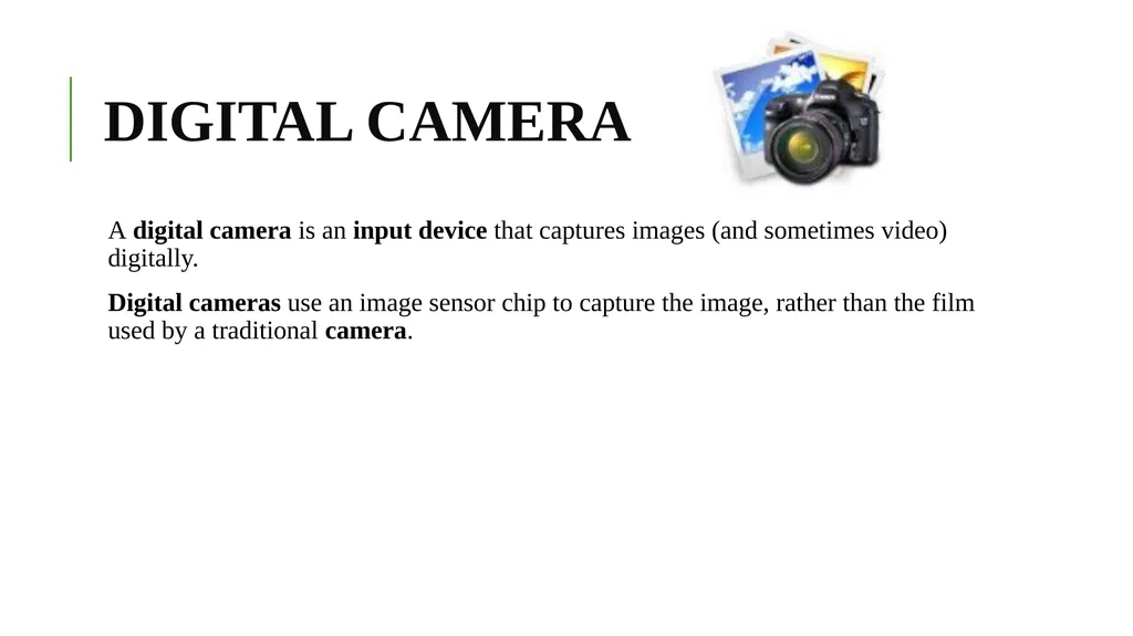 COMPUTER INPUT DEVICES Following are some of the - slide 10 of 49