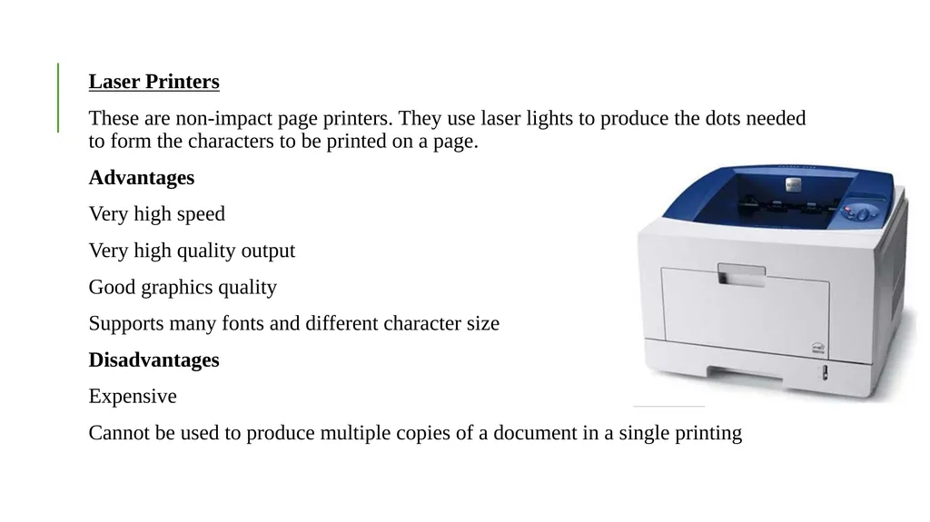 COMPUTER INPUT DEVICES Following are some of the - slide 45 of 49