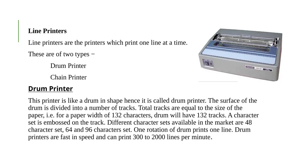 COMPUTER INPUT DEVICES Following are some of the - slide 42 of 49