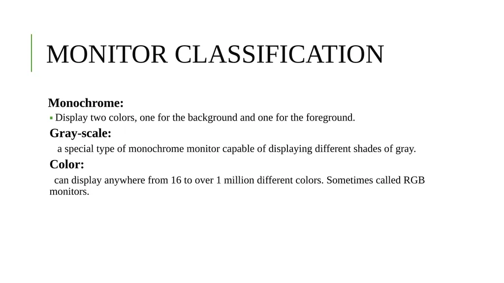 COMPUTER INPUT DEVICES Following are some of the - slide 29 of 49
