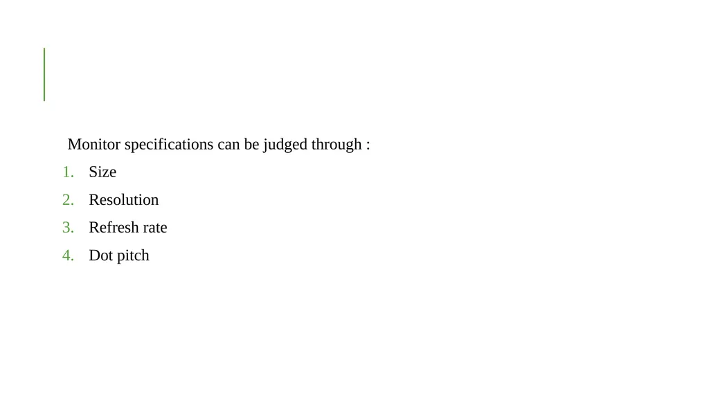 COMPUTER INPUT DEVICES Following are some of the - slide 25 of 49