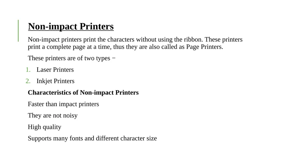 COMPUTER INPUT DEVICES Following are some of the - slide 44 of 49