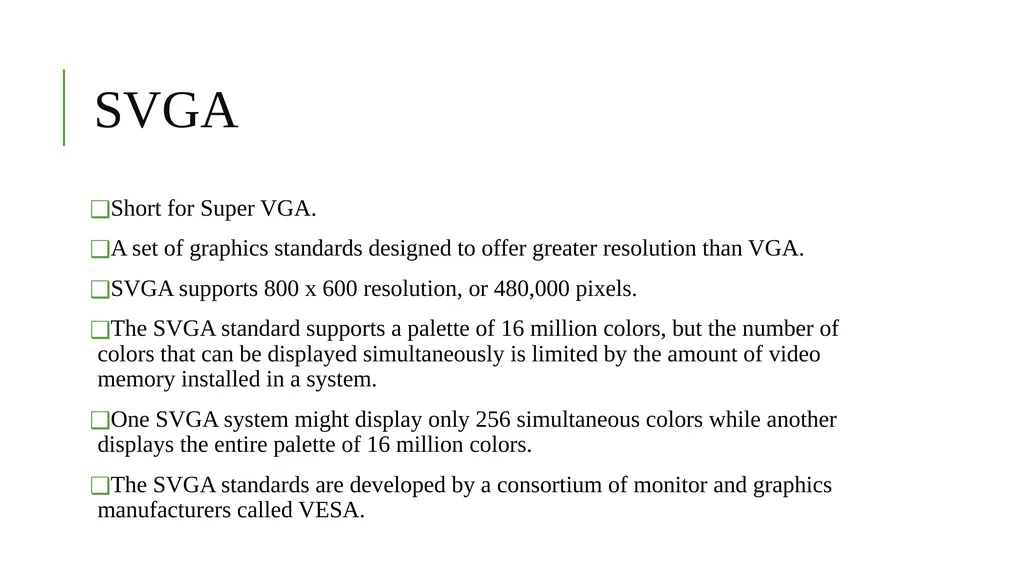COMPUTER INPUT DEVICES Following are some of the - slide 35 of 49