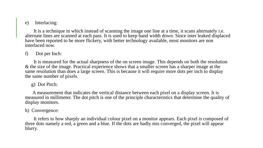 COMPUTER INPUT DEVICES Following are some of the - slide 24 of 49