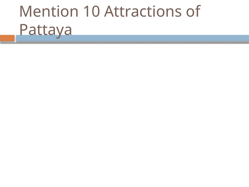 MOST IMPORTANT TRAVEL DESTINATIONS Thailand - slide 9 of 118