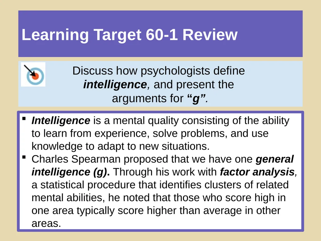 Unit 11 Testing and Individual Differences Module - slide 31 of 35