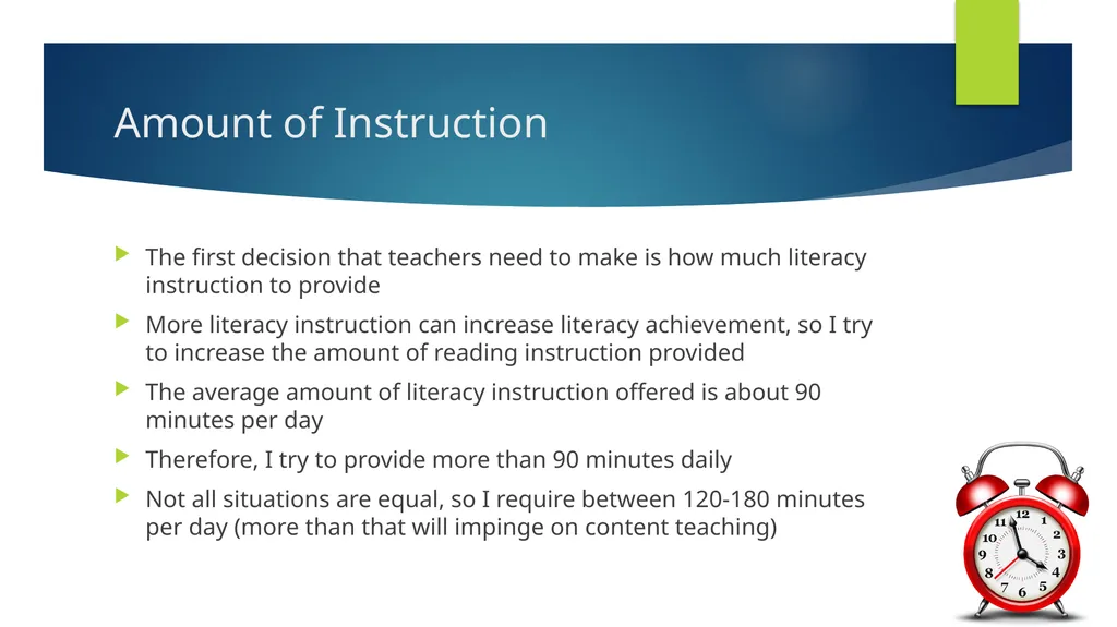 How to Plan Effective Literacy Instruction Timothy - slide 3 of 19