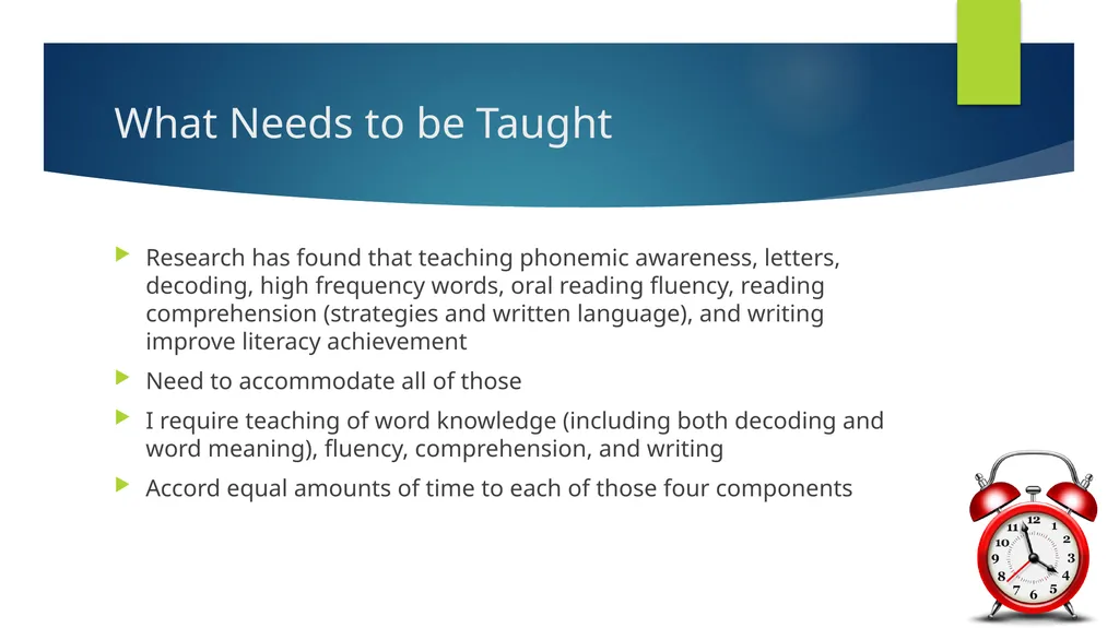 How to Plan Effective Literacy Instruction Timothy - slide 4 of 19