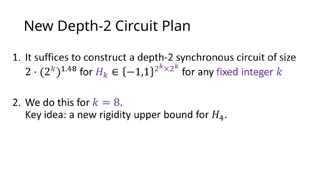Kronecker Products, Low-Depth Circuits, and Matrix - slide 10 of 18
