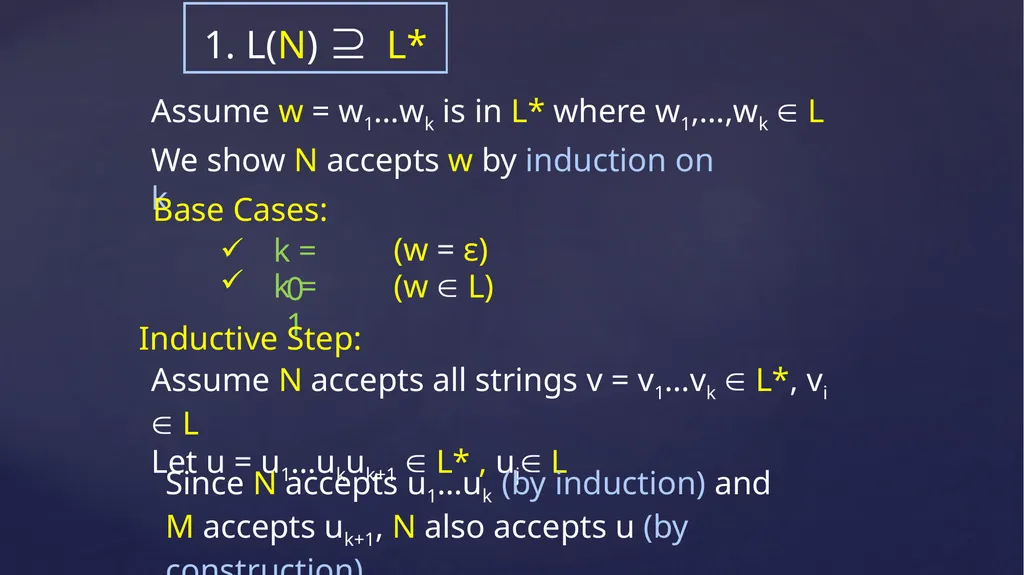 Regular Languages’ Closure Properties, Take 2 CS - slide 9 of 11