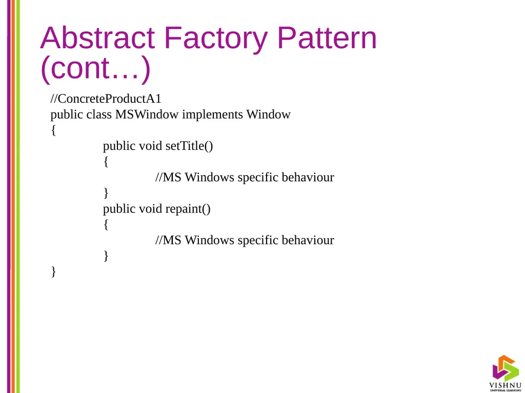 Design Patterns (DP) By P. S. Suryateja Asst. - slide 79 of 115