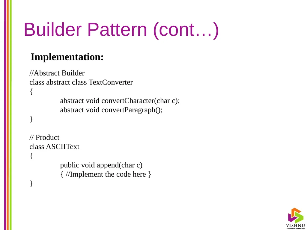 Design Patterns (DP) By P. S. Suryateja Asst. - slide 103 of 115