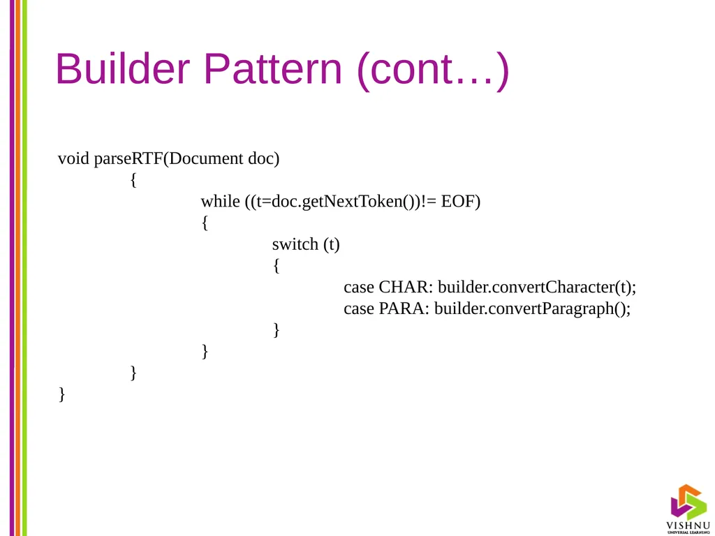 Design Patterns (DP) By P. S. Suryateja Asst. - slide 107 of 115