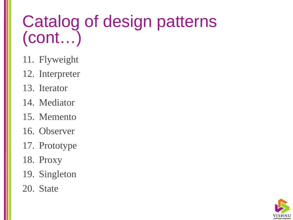Design Patterns (DP) By P. S. Suryateja Asst. - slide 17 of 115
