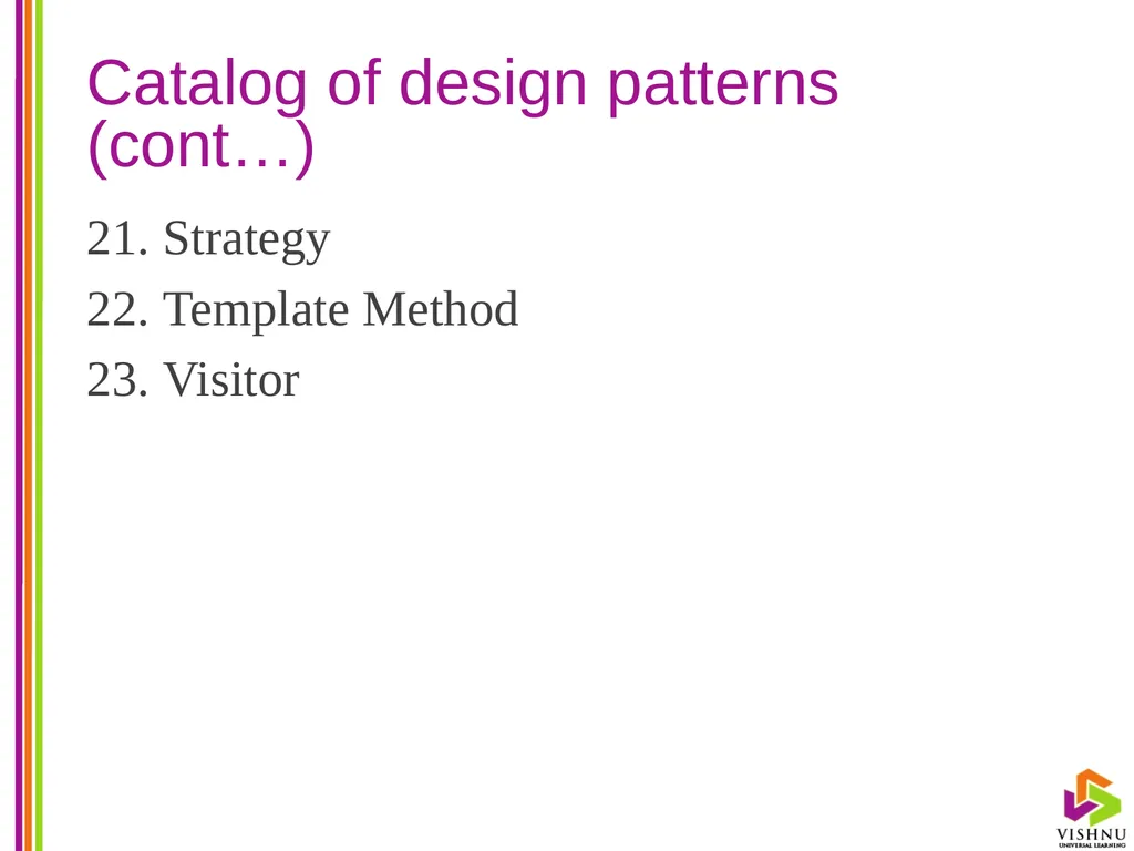 Design Patterns (DP) By P. S. Suryateja Asst. - slide 18 of 115