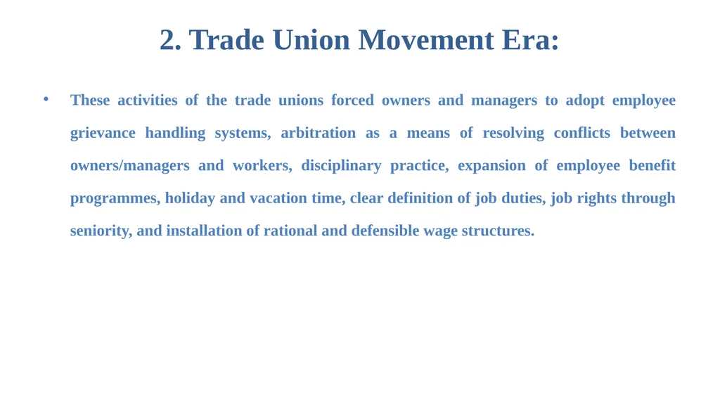 Evolution of Human Resource Management (From 19th - slide 7 of 15