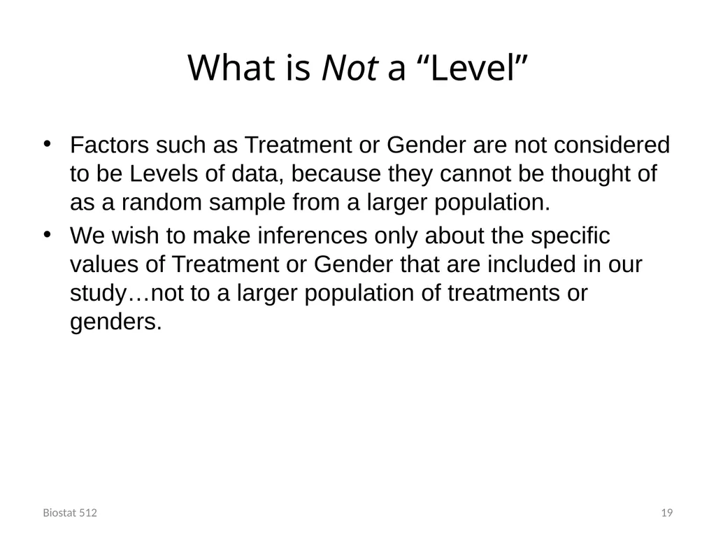 Analysis of Clustered and Longitudinal Data Module - slide 19 of 26