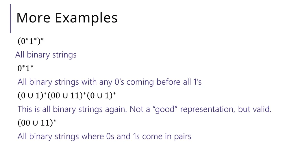 Regular Expressions CSE 311 Autumn 2025 Lecture 22 - slide 11 of 23