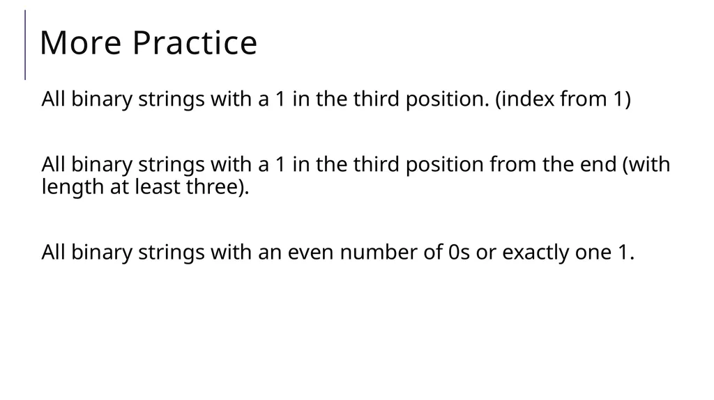 Regular Expressions CSE 311 Autumn 2025 Lecture 22 - slide 22 of 23