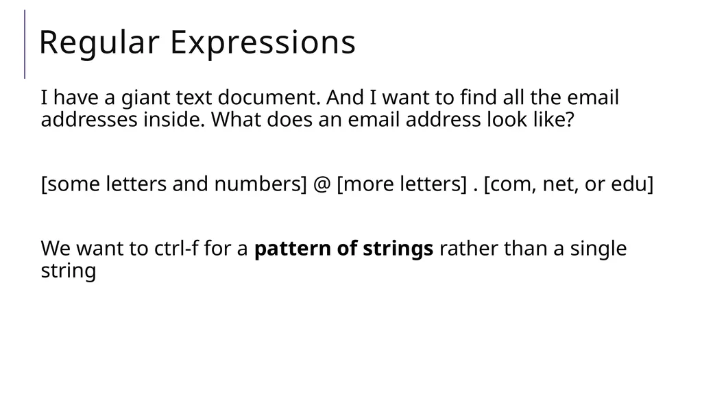 Regular Expressions CSE 311 Autumn 2025 Lecture 22 - slide 5 of 23