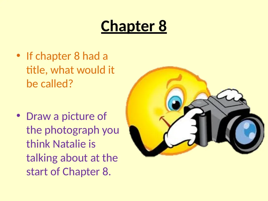 The Tulip Touch Chapters 7 - 9 Lesson Objectives: - slide 9 of 10